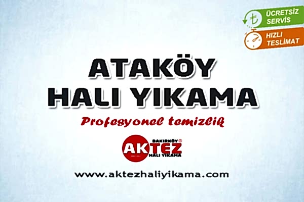 Ataköy Halı Yıkama